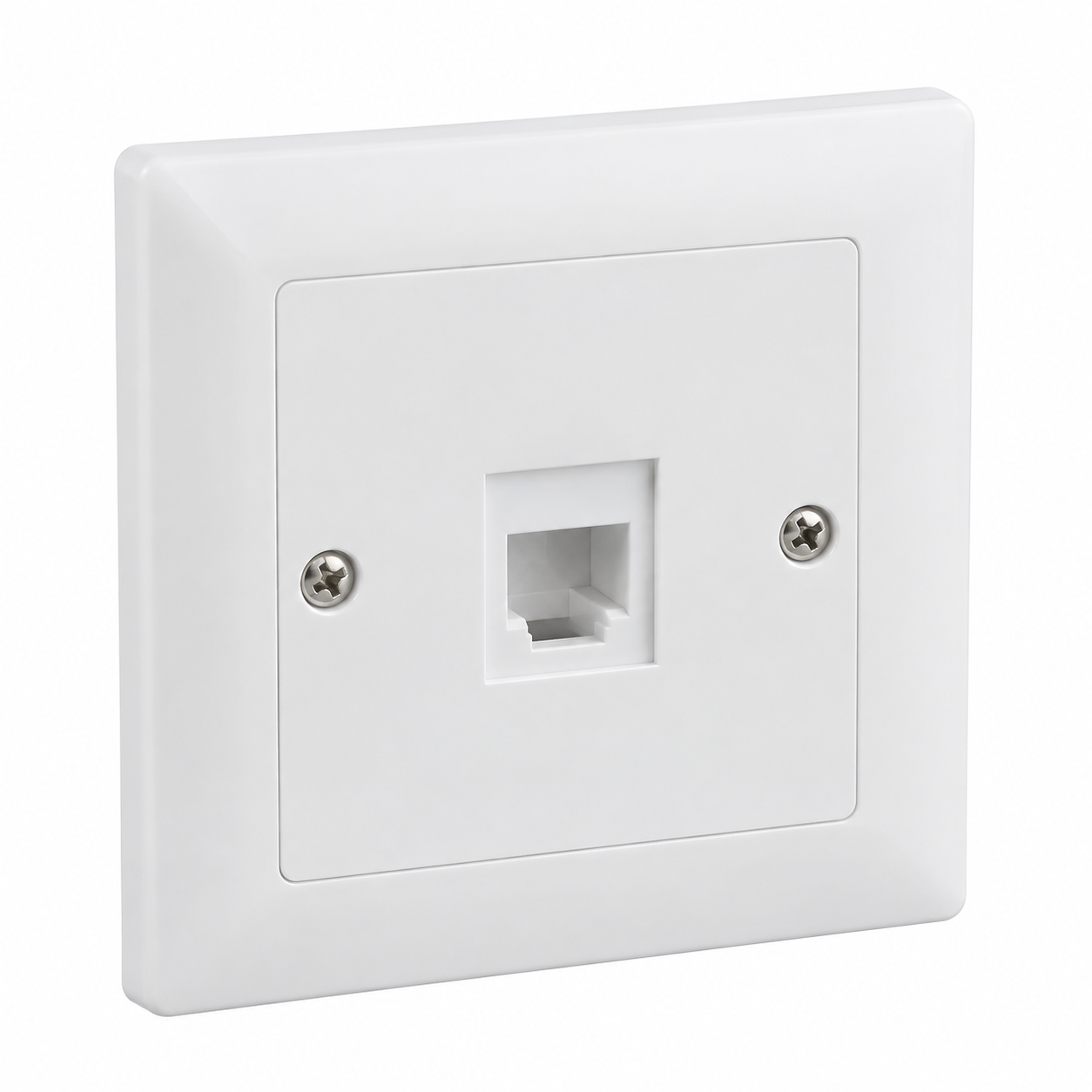 1 Port Network Faceplate